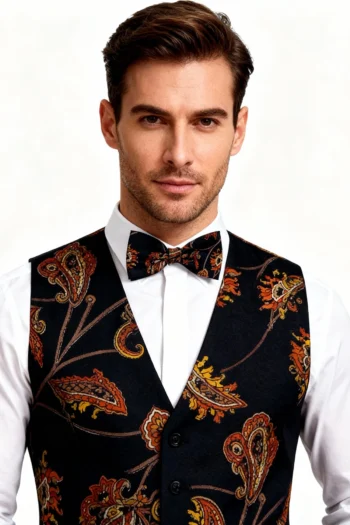 Pajarita diseño unico estampada modelo Guillermo